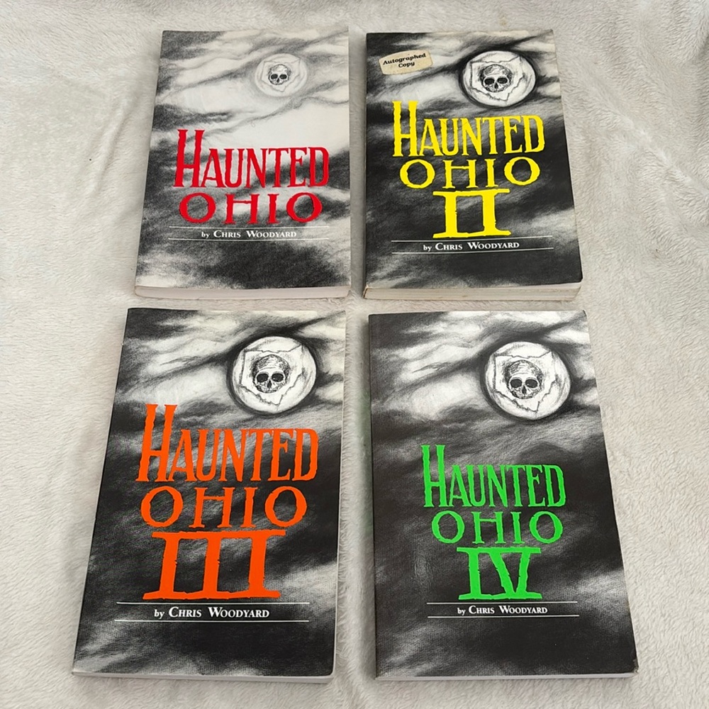 Collection of 1-4 Haunted Ohio Book Set with Signed Copy